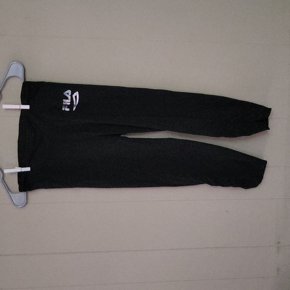 Fila Girls Black Ankle  Leggings